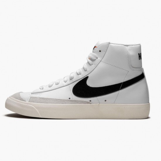 FashionReps Nike Women's/Men's Blazer Mid 77 Vintage White Black BQ6806 100