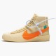 Replica Nike Women's/Men's Blazer Mid Off White All Hallow's Eve AA3832 700