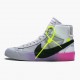 Sale Cheap Nike Women's/Men's Blazer Mid Off White Wolf Grey Serena Queen AA3832 002