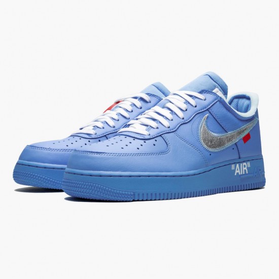 Top Quality Nike Air Force 1 Low Off White MCA University Blue