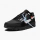 1:1 Nike Women's/Men's Air Max 90 OFF WHITE Black AA7293 001