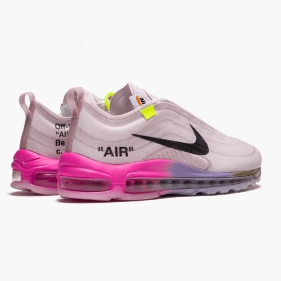 FashionReps Nike Men's Air Max 97 Off White Elemental Rose Serena Queen AJ4585 600