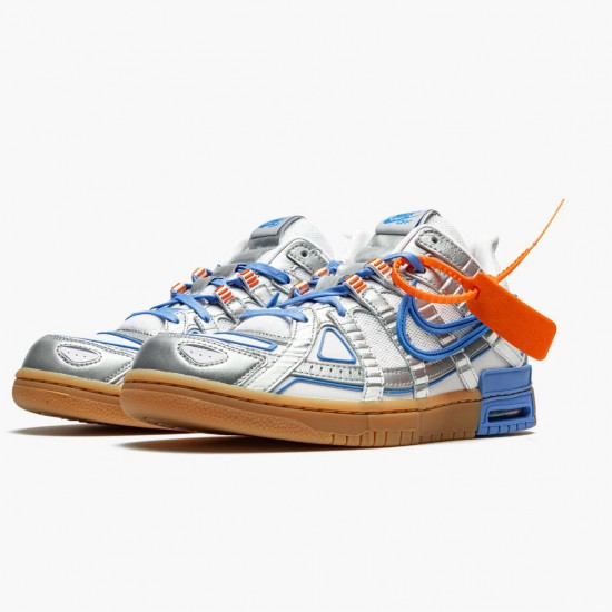 Sale Cheap Nike Men's Air Rubber Dunk Off White UNC CU6015 100