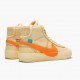 Repsneakers Nike Women's/Men's Blazer Mid Off White All Hallows Eve AA3832 700