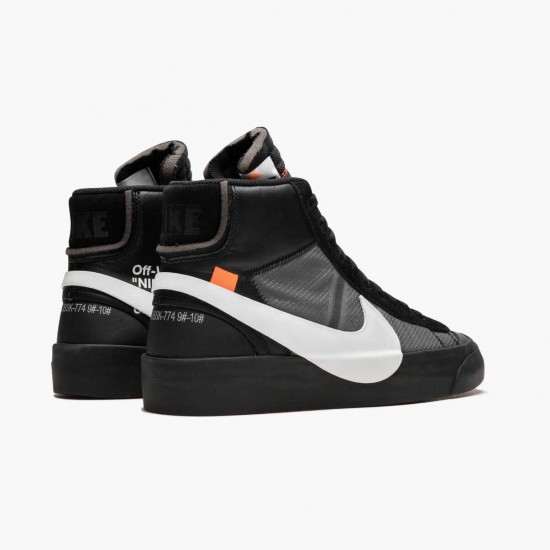 Sneakerreps Nike Women's/Men's Blazer Mid Off White Grim Reaper AA3832 001