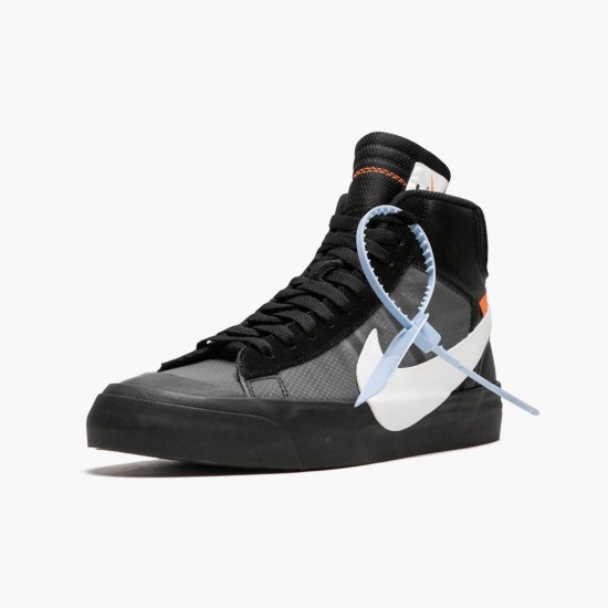 Sneakerreps Nike Women's/Men's Blazer Mid Off White Grim Reaper AA3832 001