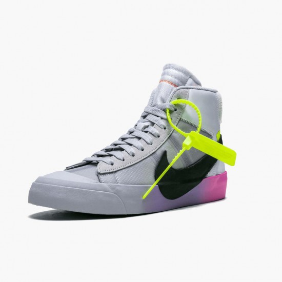 Reps Nike Women's/Men's Blazer Mid Off White Wolf Grey Serena Queen AA3832 002