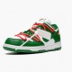 Replica Nike Women's/Men's Dunk Low Off White Pine Green CT0856 100