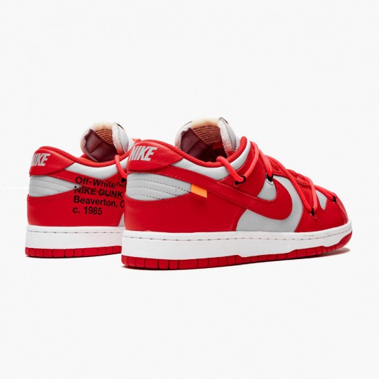 Sale Cheap Nike Women's/Men's Dunk Low Off White University Red CT0856 600