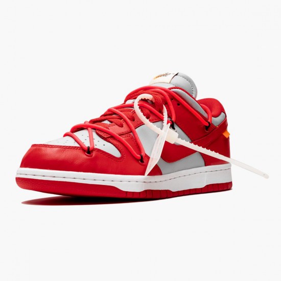 Sale Cheap Nike Women's/Men's Dunk Low Off White University Red CT0856 600