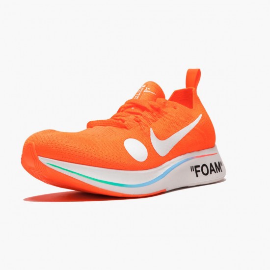 Top Quality Nike Men's Zoom Fly Mercurial Off White Total Orange AO2115 800