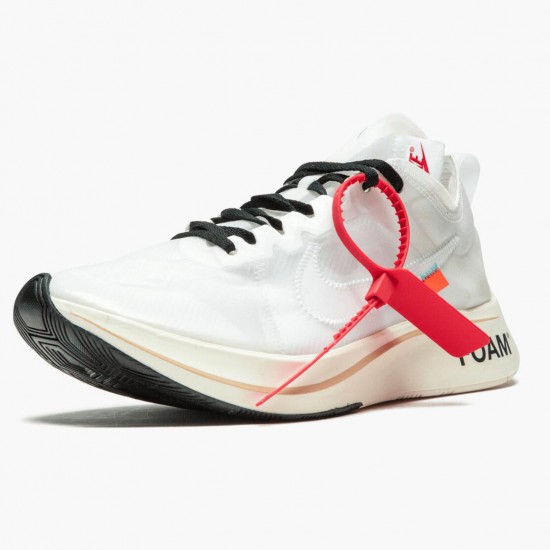 Top Version Nike Women's/Men's Zoom Fly Off White AJ4588 100