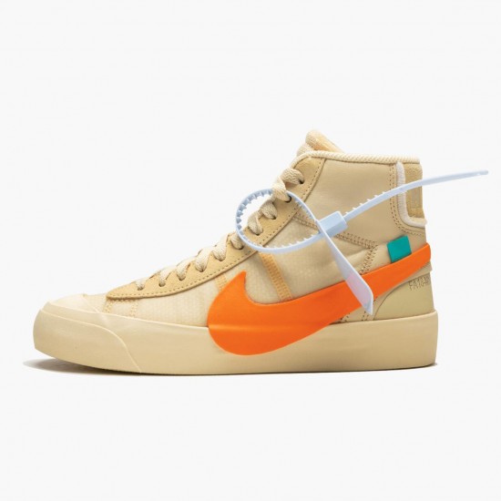 Repsneakers Nike Women's/Men's Blazer Mid Off White All Hallows Eve AA3832 700