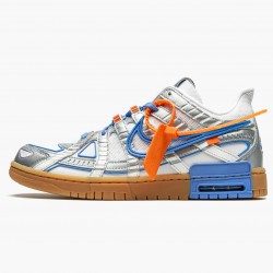 Sale Cheap Nike Men's Air Rubber Dunk Off White UNC CU6015 100