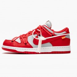 Sale Cheap Nike Women's/Men's Dunk Low Off White University Red CT0856 600