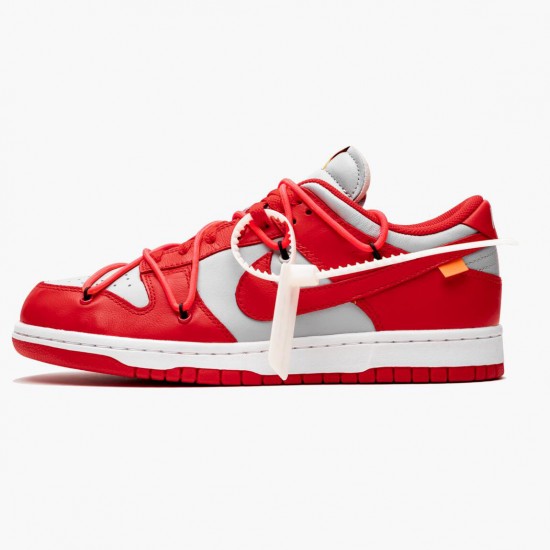 Sale Cheap Nike Women's/Men's Dunk Low Off White University Red CT0856 600