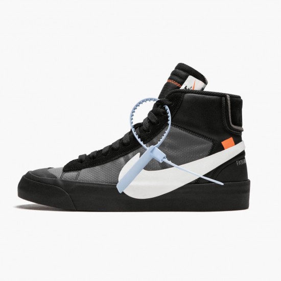 Sneakerreps Nike Women's/Men's Blazer Mid Off White Grim Reaper AA3832 001