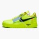 Top Version Nike Women's/Men's Air Force 1 Low Off White Volt AO4606 700