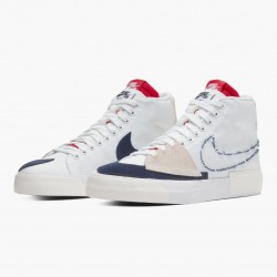 Sale Cheap Nike SB Blazer Mid Edge Hack Pack White