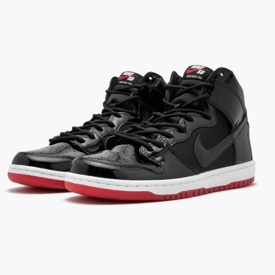 Repsshoes Nike Women's/Men's SB Dunk High Bred AJ7730 001