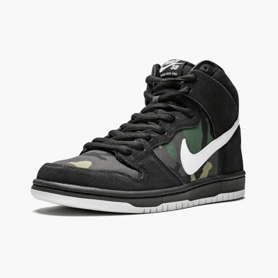 Sale Cheap Nike Women's/Men's SB Dunk High Camo CT6680 100