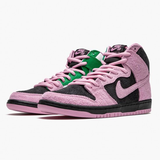 Reps Nike Women's/Men's SB Dunk High Invert Celtics CU7349 001