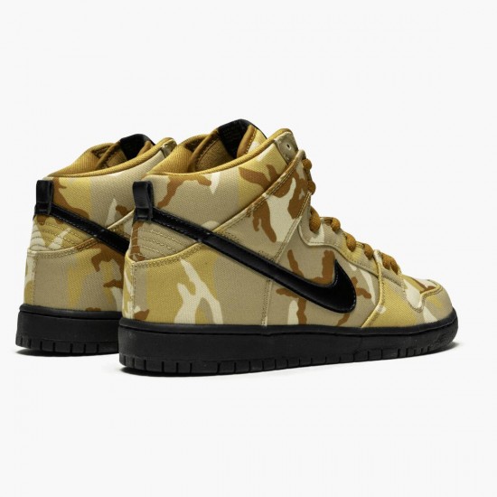 Top Quality Nike Women's/Men's SB Dunk High Pro Desert Camo BQ6826 200