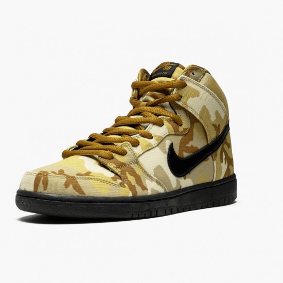 Top Quality Nike Women's/Men's SB Dunk High Pro Desert Camo BQ6826 200