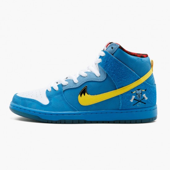 Repsshoes Nike Men's Dunk SB High Familia Blue Ox 313171 471