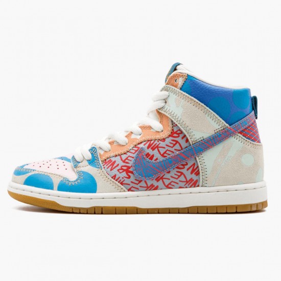 Sneakerreps Nike Women's/Men's SB Dunk High Thomas Campbell What the Dunk 918321 381