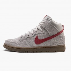 Top Version Nike Women's/Men's Dunk High Pro SB Birch Hyper Red 305050 206