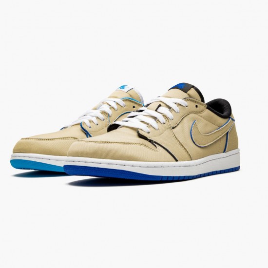 Replica Nike Women's/Men's Air Jordan 1 Low SB QS Lance Mountain Desert Ore CJ7891 200