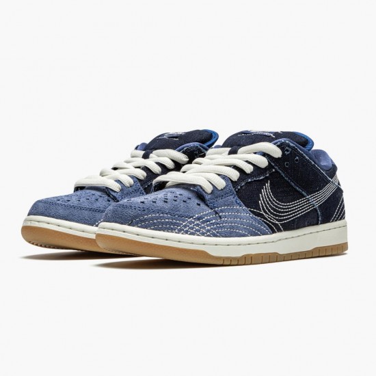 Top Quality Nike Women's/Men's SB Dunk Low Denim Sashiko CV0316 400