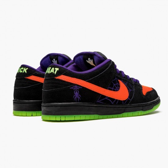 1:1 Nike Women's/Men's SB Dunk Low Night of Mischief Halloween BQ6817 006