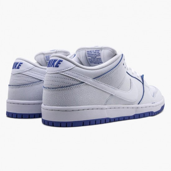 Repsneakers Nike Women's/Men's SB Dunk Low Premium White Game Royal CJ6884 100