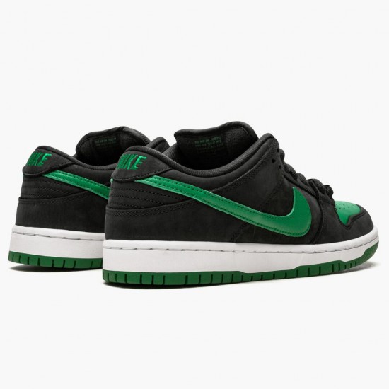 Repsshoes Nike Women's/Men's SB Dunk Low Pro J Pack Black Pine Green BQ6817 005