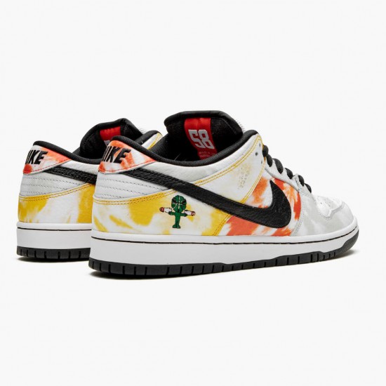 Best Quality Nike Women's/Men's SB Dunk Low Raygun Tie Dye White BQ6832 101