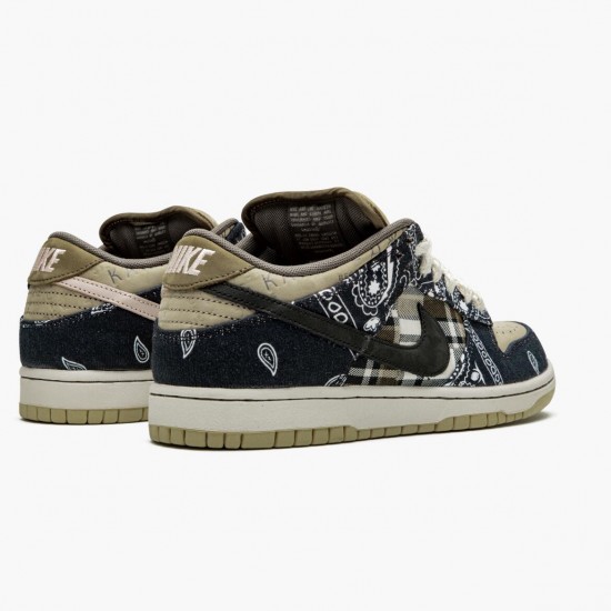 Best Quality Nike Women's/Men's SB Dunk Low Travis Scott CT5053 001