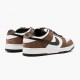 Top Version Nike Men's SB Dunk Low White Black Trail End Brown 304292 102