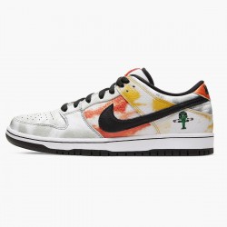 Best Quality Nike Women's/Men's SB Dunk Low Raygun Tie Dye White BQ6832 101