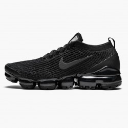 1:1 Nike Men's Air VaporMax Flyknit 3 Triple Black AJ6910 002