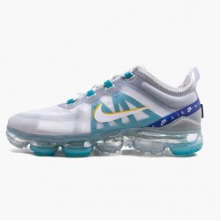 1:1 Nike Women's/Men's Air VaporMax 2019 White University Gold Wolf Grey CI1240 102