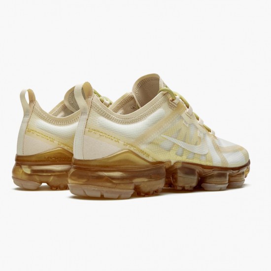 Repsshoes Nike Women's Air VaporMax 2019 Cream Light Bone AR6632 101