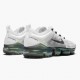 Nike Women's/Men's Air VaporMax 2019 Premium White Platinum Tint Lime Blast AT6810 100