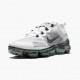 Nike Women's/Men's Air VaporMax 2019 Premium White Platinum Tint Lime Blast AT6810 100