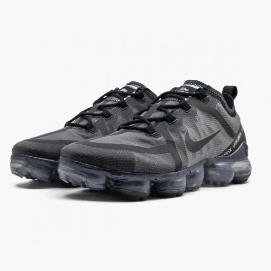 Top Version Nike Men's Air VaporMax 2019 Triple Black AR6632 002