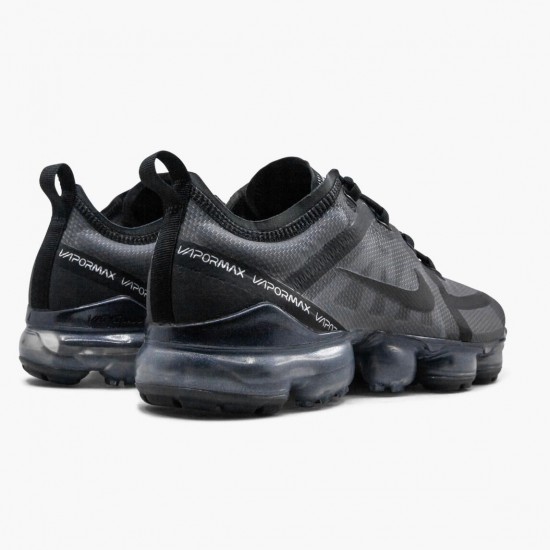 Top Version Nike Men's Air VaporMax 2019 Triple Black AR6632 002