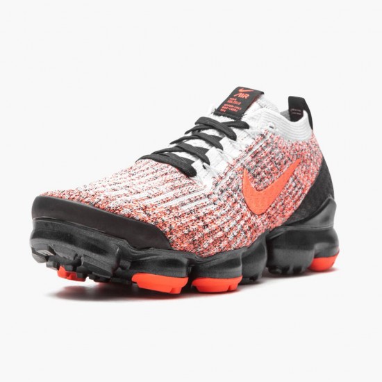 1:1 Nike Men's Air VaporMax Flyknit 3 Bright Mango Pure Platinum AJ6900 800