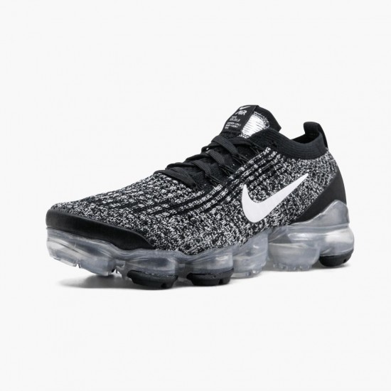 Replica Nike Women's/Men's Air VaporMax Flyknit 3 Oreo AJ6910 001