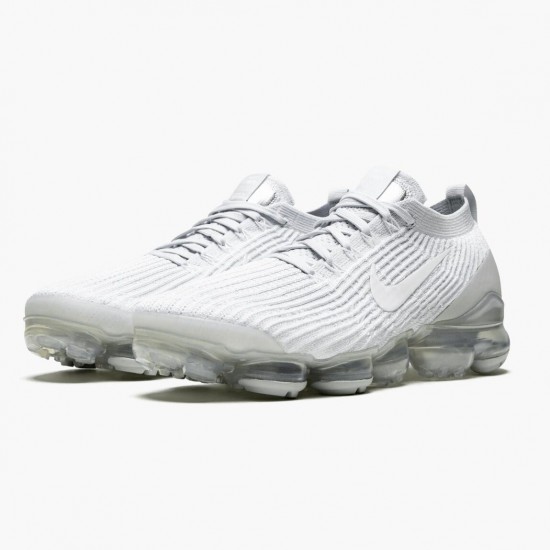 FashionReps Nike Women's/Men's Air VaporMax Flyknit 3 White Pure Platinum AJ6900 102